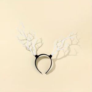Gothic White Tree Branch Antler Headband Forest Cosplay Costume